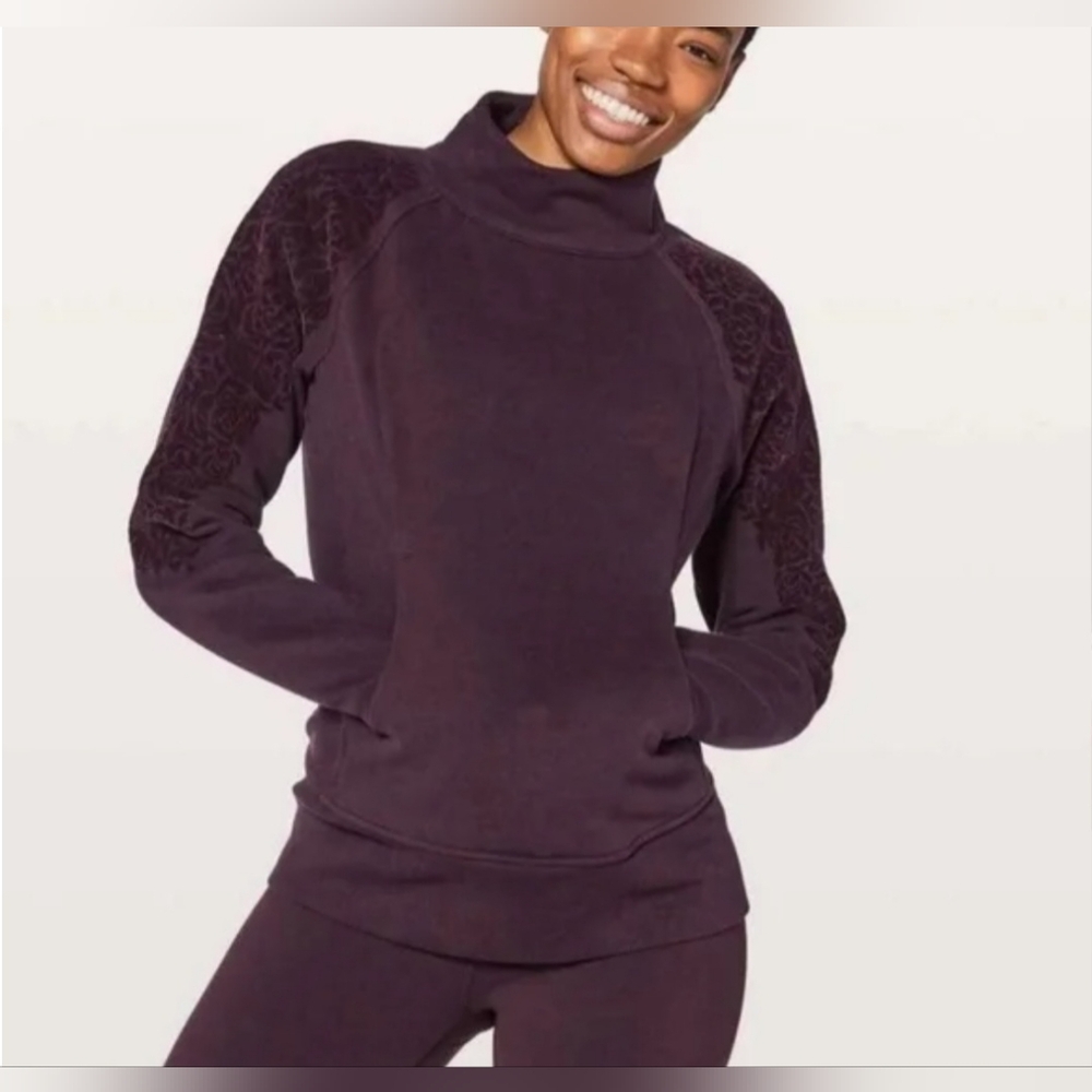 Lululemon Floral Flock Pullover